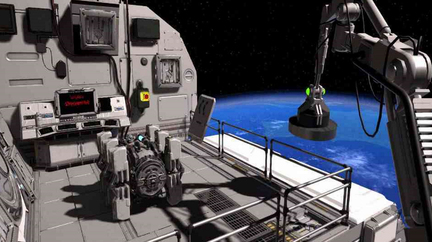 Квест «Space Station Tiberia» от компании «The Deep VR»